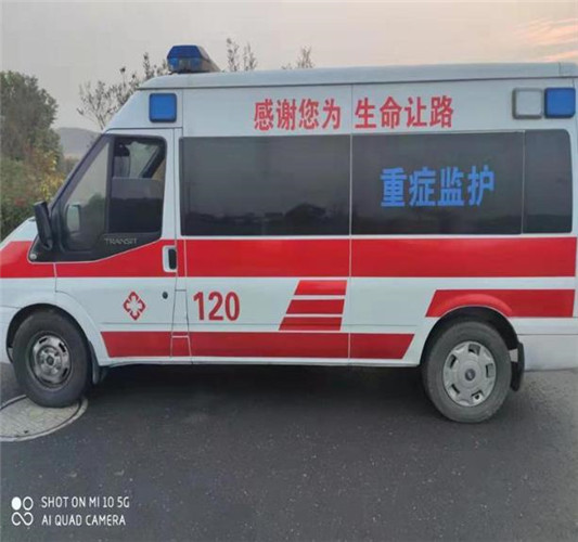 彬县救护车出租服务案例3